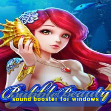 sound booster for windows